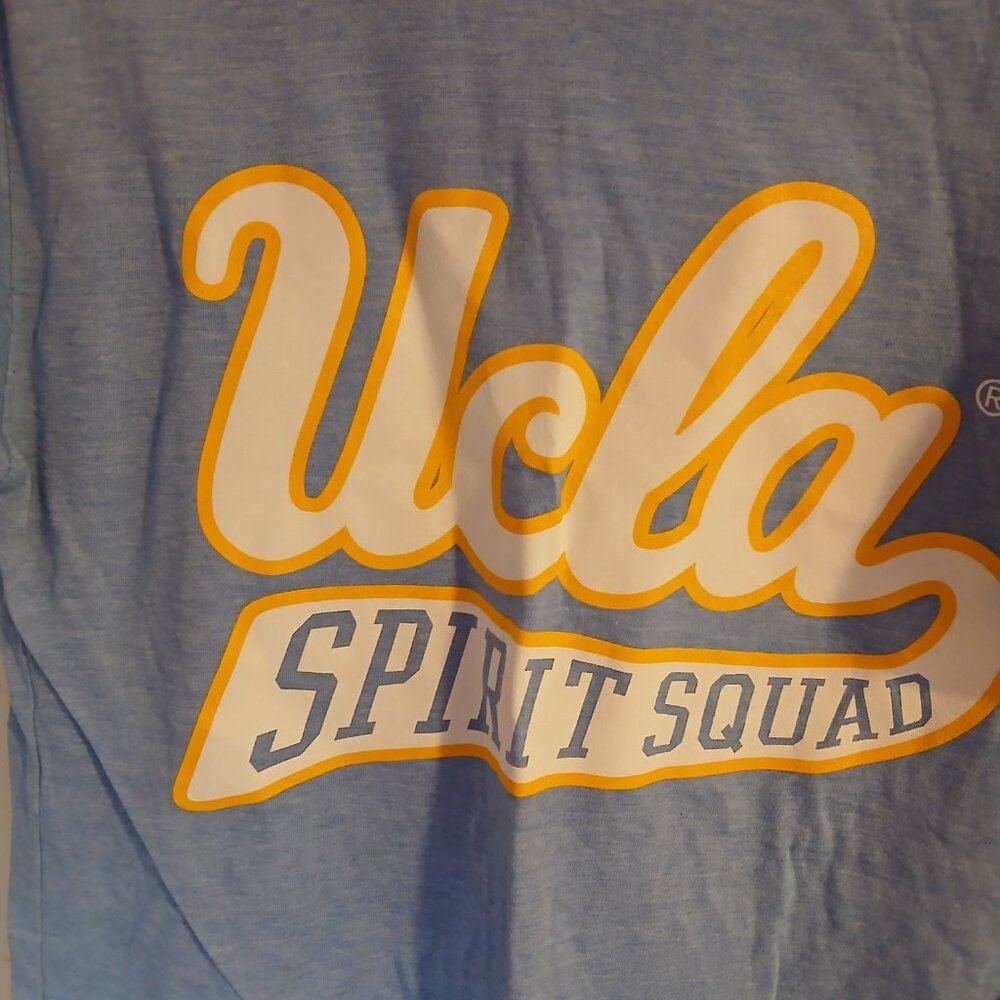 Women;s UCLA  Light Blue Spirit  Squad Short Sleeve  Tee SZ M - Picture 2 of 6